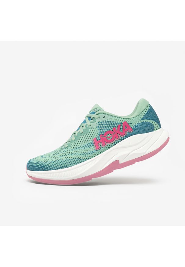 Hoka One One - Buty do biegania damskie Hoka Rincon 4. Materiał: żakard, kauczuk. Szerokość cholewki: normalna. Sport: bieganie
