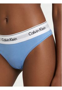 Calvin Klein Underwear Figi brazylijskie LV00QF8522 Błękitny. Kolor: niebieski. Materiał: bawełna #4