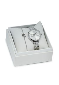 Liu Jo Zestaw zegarek i bransoletka Couple Plus TLJ2036 Srebrny. Kolor: srebrny #1