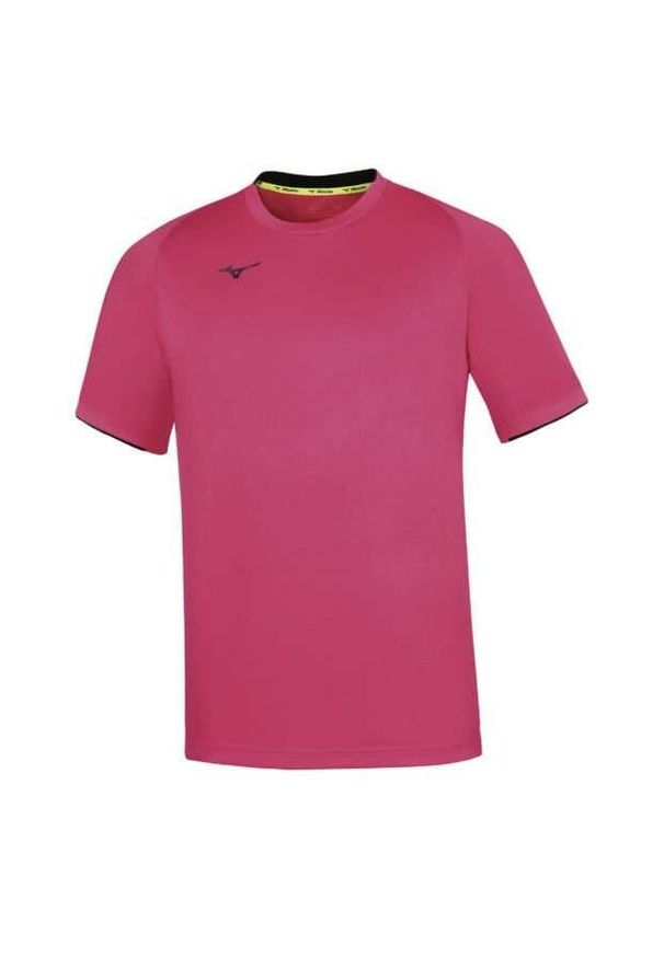 Koszulka Mizuno Core. Kolor: wielokolorowy, niebieski, różowy. Sport: fitness