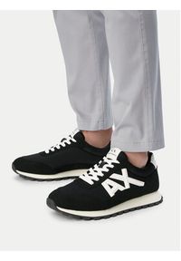 Armani Exchange Sneakersy XM001960 AF19388 MC024 Czarny. Kolor: czarny. Materiał: materiał #6