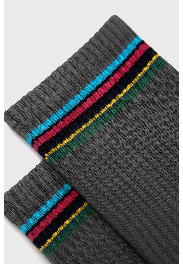 PS PAUL SMITH - PS Paul Smith - Skarpetki. Kolor: zielony. Materiał: bawełna