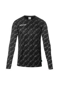 UHLSPORT - Koszulka bramkarska z długim rękawem Uhlsport Progressive. Kolor: czarny, biały, wielokolorowy. Długość rękawa: długi rękaw. Długość: długie. Sport: piłka nożna