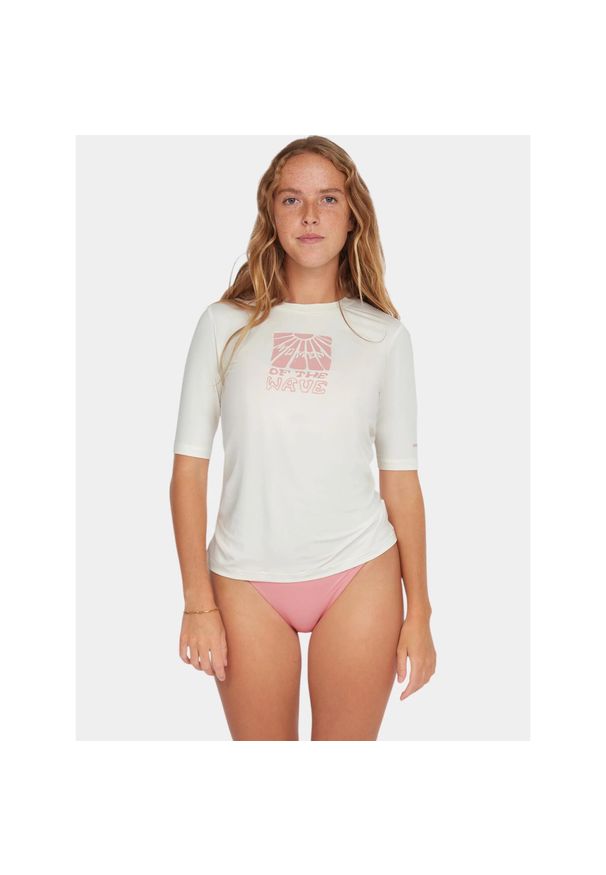 T-shirt damski O'Neill Polygiene Upf 50+. Kolor: biały