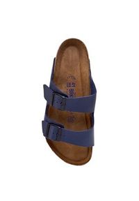 Birkenstock Klapki Arizona 051061 Granatowy. Kolor: niebieski. Materiał: skóra #7