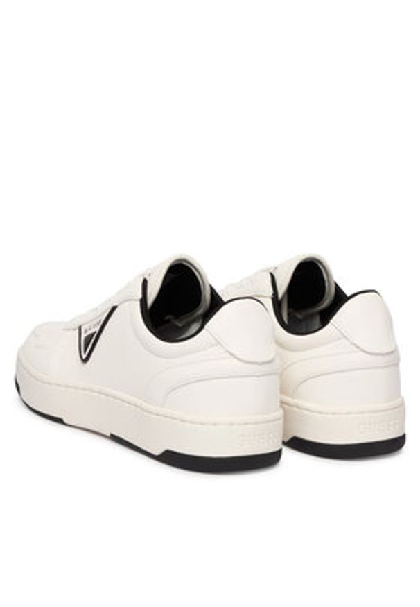 Guess Sneakersy FMPVIN ELE12 Biały. Kolor: biały. Materiał: skóra