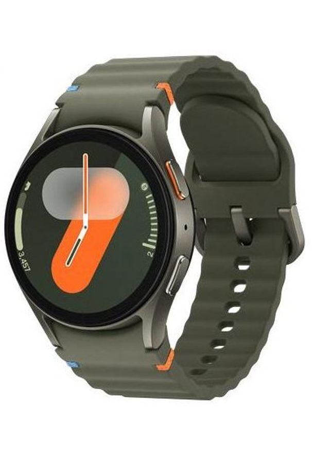 SAMSUNG - Samsung Galaxy Watch 7 40mm Zielony (L300). Rodzaj zegarka: cyfrowe. Kolor: zielony. Materiał: skóra. Styl: casual