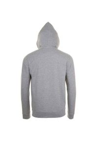 SOL'S - Bluza Z Kapturem Dla Dorosłych Unisex Stone. Typ kołnierza: kaptur. Kolor: szary