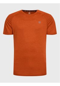 Dare2B T-Shirt Persist DMT595 Pomarańczowy Regular Fit. Kolor: pomarańczowy. Materiał: syntetyk #1