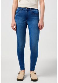 Wrangler - WRANGLER HIGH SKINNY DAMSKIE SPODNIE JEANSOWE JEANSY DŻINSY RUSTIC 112350940