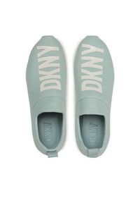 DKNY Sneakersy K1385461 Zielony. Kolor: zielony. Materiał: materiał
