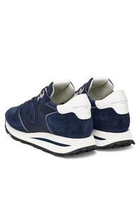 Philippe Model Sneakersy A012202 TKLU W025 Granatowy. Kolor: niebieski. Materiał: skóra #5