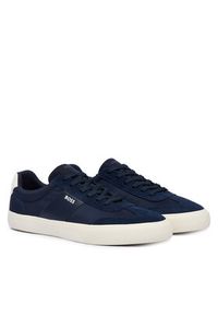 BOSS Sneakersy Aiden Tenn 50563847 Granatowy. Kolor: niebieski. Materiał: zamsz, skóra #3