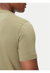 Aeronautica Militare T-Shirt 252TS1580UJ00372 Zielony Regular Fit. Kolor: zielony. Materiał: bawełna #4