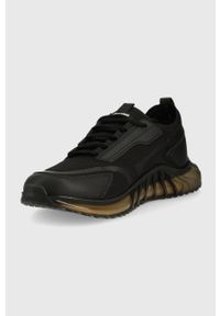 Blauer sneakersy kolor czarny. Nosek buta: okrągły. Kolor: czarny. Materiał: guma #3