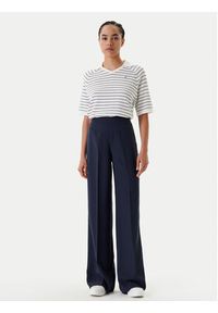 TOMMY HILFIGER - Tommy Hilfiger Polo WW0WW45694 Granatowy Regular Fit. Typ kołnierza: polo. Kolor: niebieski. Materiał: bawełna #4