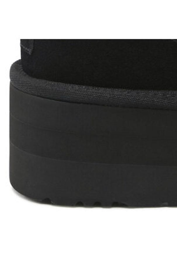 Ugg Śniegowce W Classic Ultra Mini Platform 1135092 Czarny. Kolor: czarny. Materiał: skóra. Obcas: na platformie