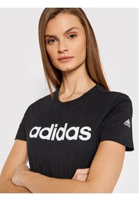 Adidas - adidas T-Shirt Loungewear Essentials Logo GL0769 Czarny Slim Fit. Kolor: czarny. Materiał: bawełna #3