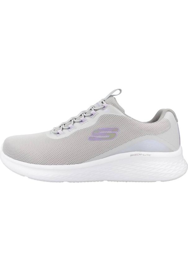 skechers - Buty Skechers Slip-On Damskie Szare. Okazja: na co dzień. Zapięcie: bez zapięcia. Kolor: szary. Materiał: materiał. Model: Skechers Sport. Sport: turystyka piesza, fitness