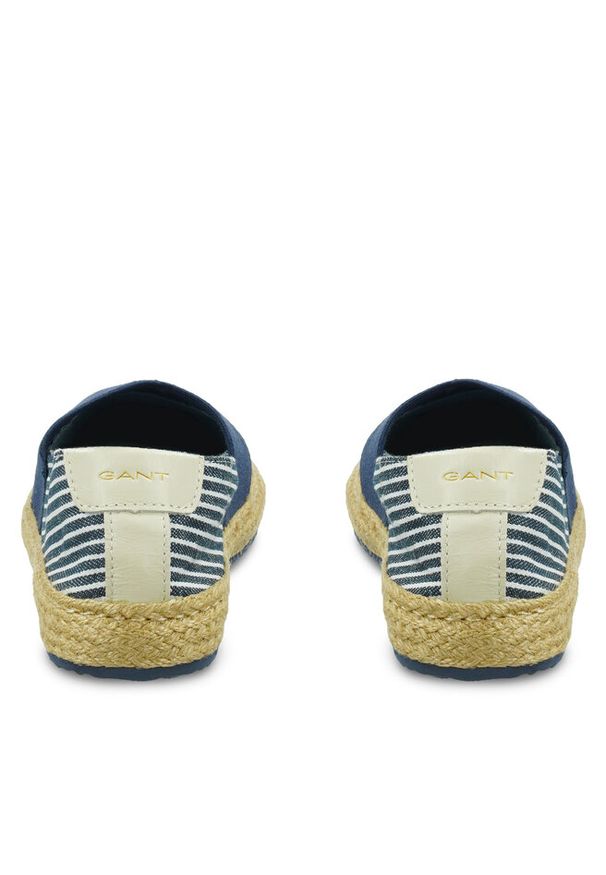 GANT - Espadryle Gant. Kolor: niebieski