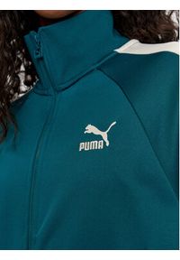 Puma Bluza Iconic T7 627994 Zielony Regular Fit. Kolor: zielony. Materiał: bawełna, syntetyk