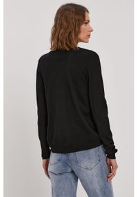 Pieces Sweter damski kolor czarny. Okazja: na co dzień. Kolor: czarny. Materiał: dzianina. Długość rękawa: długi rękaw. Długość: długie. Styl: casual #3