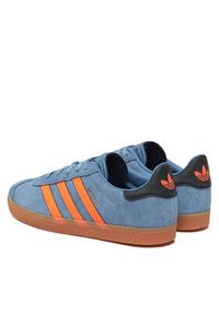 Adidas - adidas Sneakersy Gazelle JP7124 Niebieski. Kolor: niebieski. Materiał: skóra, zamsz. Model: Adidas Gazelle #3