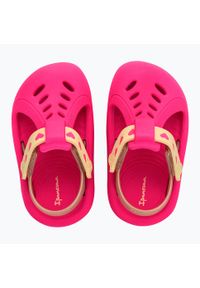Sandały dziecięce Ipanema Little Baby. Kolor: różowy. Styl: sportowy