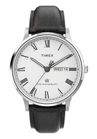 Timex - TIMEX ZEGAREK Waterbury TW2U88400. Materiał: skóra. Styl: klasyczny, elegancki #1
