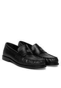 Calvin Klein Lordsy Round Loafer Lth HW0HW03031 Czarny. Kolor: czarny. Materiał: skóra #2