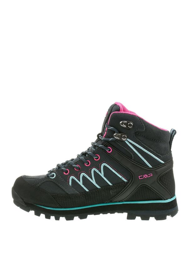Buty trekkingowe damskie CMP MOON MID. Kolor: czarny, szary, wielokolorowy. Sport: turystyka piesza