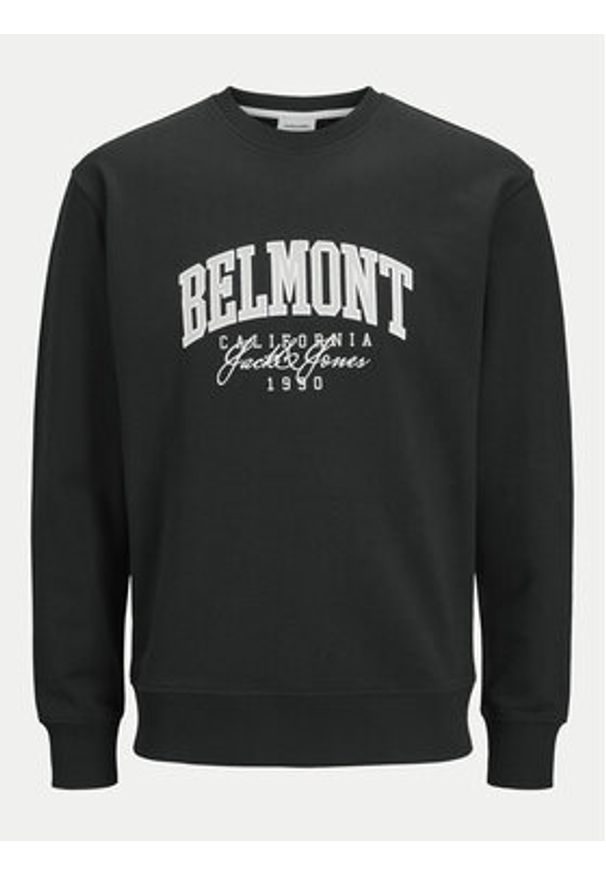 Jack & Jones Bluza Detroit 12268470 Czarny Relaxed Fit. Kolor: czarny. Materiał: bawełna, syntetyk