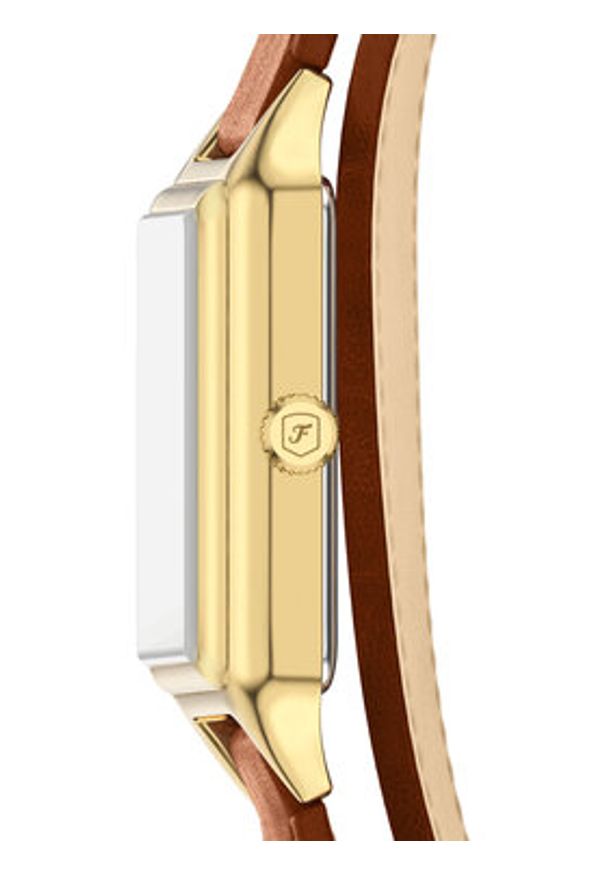 Fossil Zegarek Raquel ES5418 Brązowy. Kolor: brązowy