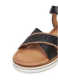 Clara Barson Sandały WS2506-05 Czarny. Kolor: czarny. Materiał: materiał, syntetyk #7