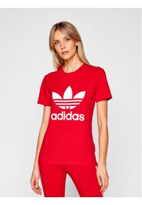 Adidas - T-Shirt adidas. Kolor: czerwony