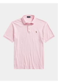 Polo Ralph Lauren Polo 710704319011 Różowy Custom Slim Fit. Typ kołnierza: polo. Kolor: różowy. Materiał: bawełna