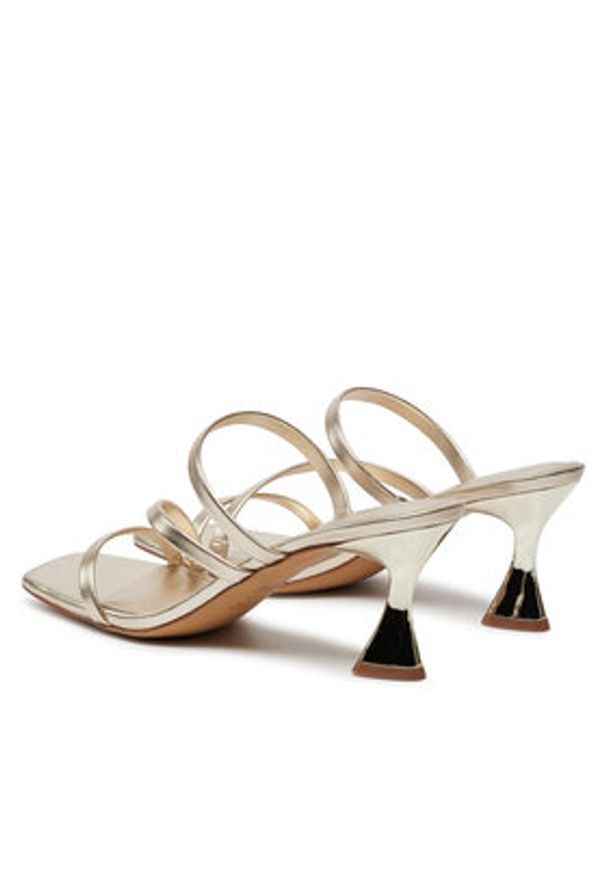 Aldo Klapki Jewella 13706602 Złoty. Kolor: złoty. Materiał: skóra