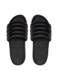 Puma Klapki Karmen Slide Puffy Wns 395399-01 Czarny. Kolor: czarny. Materiał: skóra