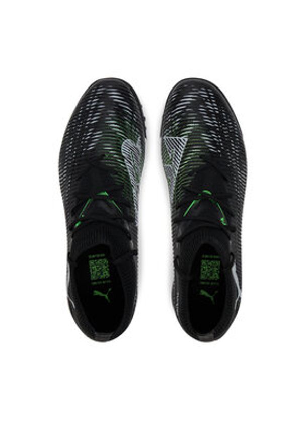 Puma Buty do piłki nożnej Future 8 Match Tt 108370 02 Czarny. Kolor: czarny. Materiał: skóra