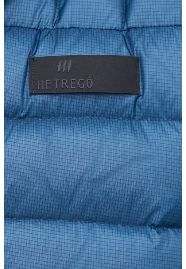Hetrego - Bezrękawnik puchowy Ollie. Okazja: na co dzień. Kolor: niebieski. Materiał: puch. Długość rękawa: bez rękawów. Styl: casual