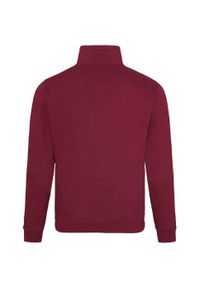 AWDIS - Bluza Męska Sophomore Quarter Zip. Kolor: czerwony, wielokolorowy, brązowy