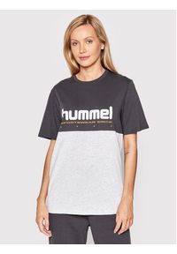 Hummel T-Shirt Unisex Legacy Manfred 213716 Szary Regular Fit. Kolor: szary. Materiał: bawełna #11