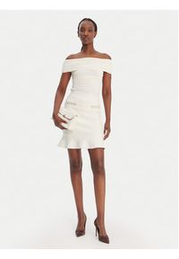 Guess Spódnica mini W6RD75 Z4422 Écru Regular Fit. Materiał: wiskoza #5