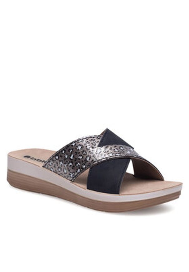 Inblu Klapki FT000013 Czarny. Kolor: czarny. Materiał: syntetyk