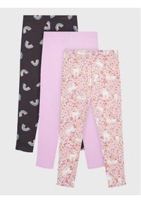 Cotton On Kids Legginsy 7342155 Kolorowy Slim Fit. Materiał: bawełna. Wzór: kolorowy