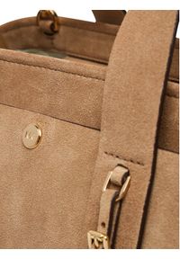 MICHAEL Michael Kors Torebka Romee 30F5G1ZS1S Brązowy. Kolor: brązowy. Materiał: skórzane, zamszowe #6