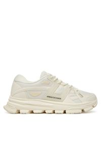 Sneakersy Armani Exchange. Kolor: biały