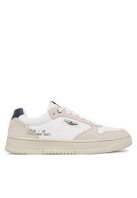 Sneakersy Aeronautica Militare. Kolor: biały