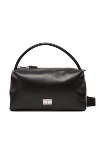 Tommy Jeans Torebka Tjw American Cool Shoulder Bag AW0AW17531 Czarny. Kolor: czarny. Materiał: skórzane #5