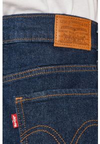 Levi's® - Levi's - Spódnica jeansowa. Okazja: na spotkanie biznesowe. Stan: podwyższony. Kolor: niebieski. Materiał: jeans. Styl: biznesowy #4